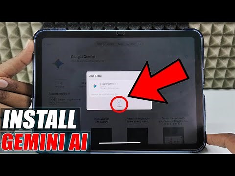 How to Set Up Gemini AI in iPad?