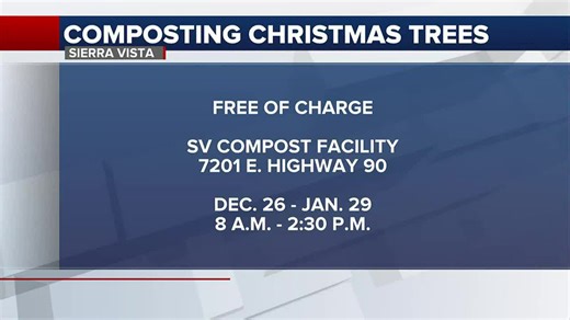 Christmas tree recycling