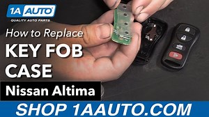 How to Replace Key Fob Case 2005-06 Nissan Altima