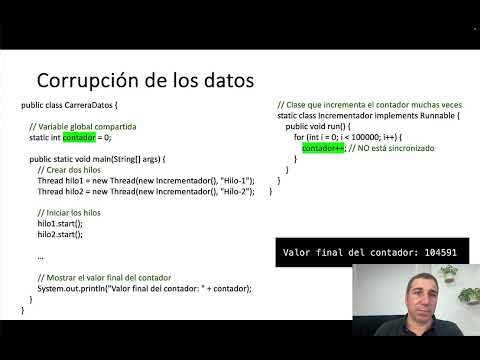 Problemas de la concurrencia. Corrupción de los datos | | UPV