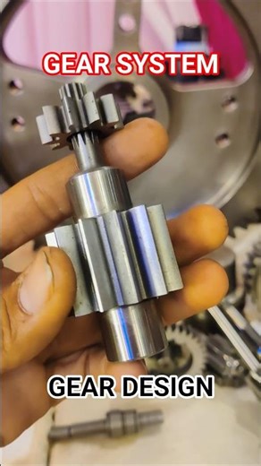 GEAR Design 🧑🏻‍🔧 Gear System 💯 Engine All Part 🔥 Gear Engineering 😳 #gear #shorts #technology