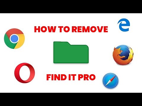 How to remove find it pro from chrome or any web browser