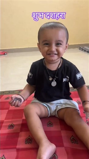 happy dashera//#cutebaby ##trendingshorts #fannyvideo #lakshiv_vlog