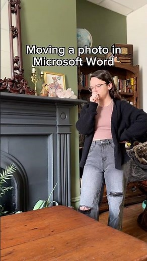 Moving a Photo in Microsoft Word