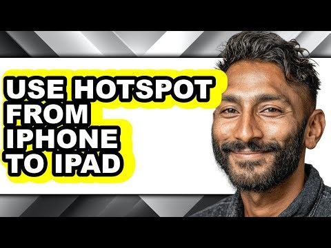How to Use Hotspot from Iphone to Ipad (easy Method)