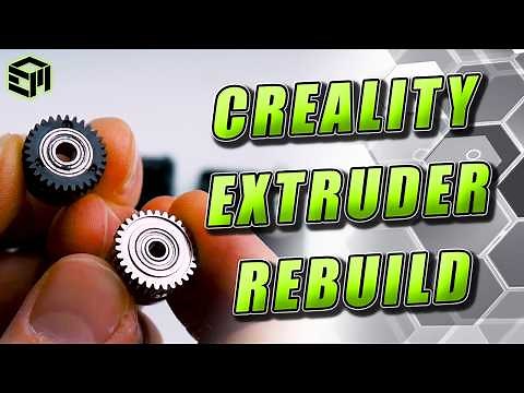 Fix Under Extrusion on Creality K1C, K1 Max, Ender 3 V3 & Install Metal Gears on Creality Extruder!