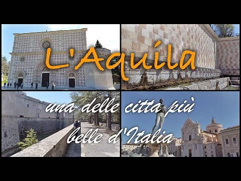 L'Aquila - Una delle città più belle d'Italia 🇮🇹