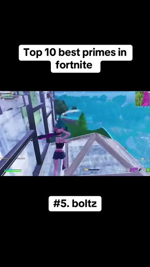 Top 10 Best Primes in Fortnite: Number 5 - Boltz