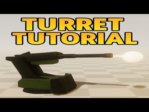 Making a Tower Defense game Ep 1. Creating a turret and modular gun script. Coding with Faris