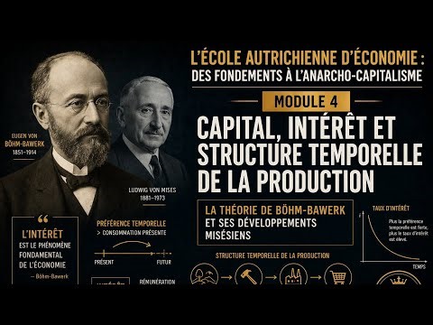 Capital, intérêt et structure temporelle de la production- La Théorie de Bohm Bawerk | Module 4/8
