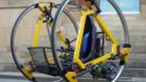 Video: Can odd-looking 'diwheel' be electric vehicle of the future?