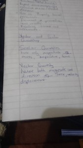 Vector and Scalar QuantitiesScalar Quantitieshave only magni... | Filo