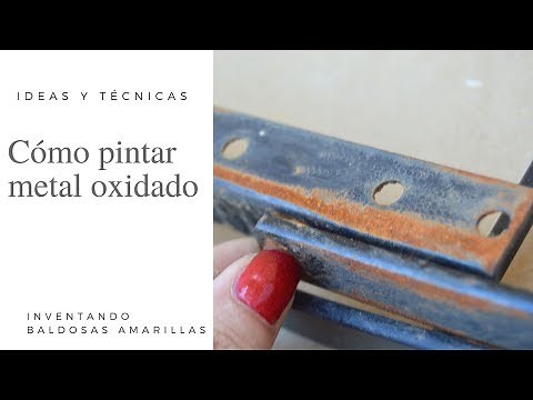 How to paint rusty metal
