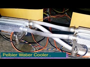 How to make water cooler with Peltier | Thermoelectric Peltier Module tec1 12706 Device | Tech Tips