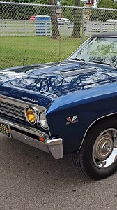 889K views · 24K reactions | 1967 Chevrolet Chevelle SS Blue Classic Drive By Engine Sound The Barn Car Show Livonia MI 2024 | Casey Faitel | Facebook
