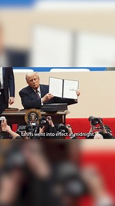 38K views · 306 reactions | President Donald Trump's long-threatened tariffs against Canada and Mexico finally went into effect Tuesday, putting global markets on edge and setting up costly retaliations by the United States' North American allies. | KTVU Fox 2 | Facebook
