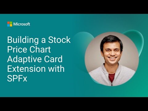 Building a Stock Price Chart Adaptive Card Extension with SPFx