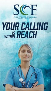 #ad Affordable 💲 3 campuses online 💻 Ranked #Top5 in Florida 🤓 Your successful #nursing career is within reach at State College of Florida. Get started today @ SCF.edu/Nursing | Your Observer