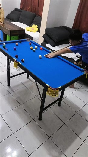 Adjustable Mini Snooker Table Set for Home Fun