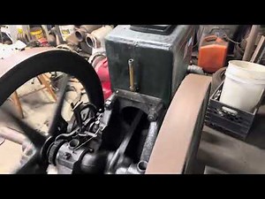 10 hp Stover hit miss gas engine