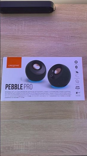 Creative Pebble Pro Unboxing & Key Details