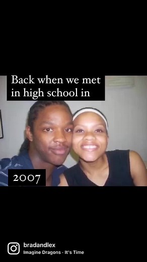 We grew up together 🥹 #highschoolsweethearts