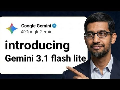 Google Quietly Released Gemini 3.1 Flash Lite
