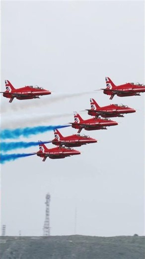 RAF Red Arrows Over Souda, Crete | Battle of Crete Tribute