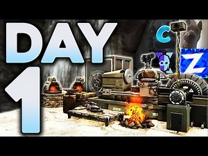 How 4 YouTubers Claim an OP Ragnarok Cave Day 1! - ARK PvP