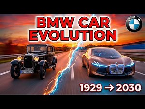 BMW Car Evolution | 1929 to 2030 | 100 Years of Transformation in 3 Minutes