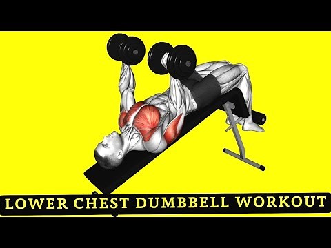 5 Best Lower Chest Dumbbell Exercises