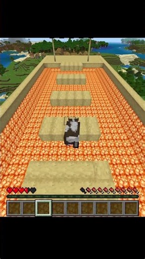 Insane Jump Challenge! Who’s the Winner? 😱 #minecraft #minecraftshorts