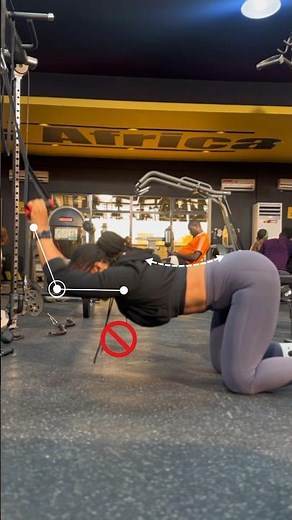 How to do cable crunch the right way #ytshorts