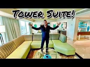 Tour Of My Mirage Las Vegas TOWER SUITE!