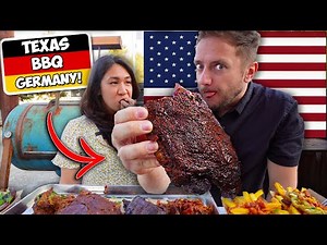 Trying TEXAS BBQ in Germany! - Can it Compete??