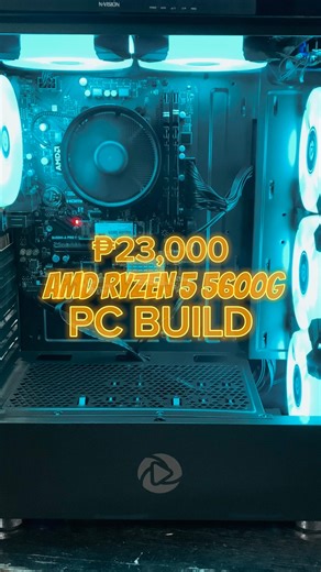 2K views · 16 reactions | AMD RYZEN 5 5600G BUILD !! Specification Processor: Ryzen 5 5600G with Cooler Fan Motherboard: MSI B450M Ram: SKIHOTAR 8GB x2 SSD: RAMSTA 512GB M.2 Monitor: Nvision 27” 75Hz PSU: Inplay 450w Fan: Inplay Ice Tower ARGB Fan 6pc. #Hubecomputer #PCBuild | HUBE COMPUTER | Facebook