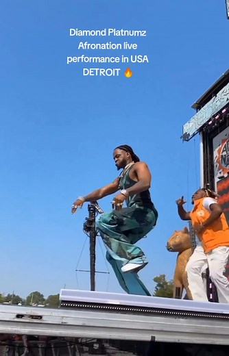 Diamond Platnumz Live Performance at Afronation USA in Detroit