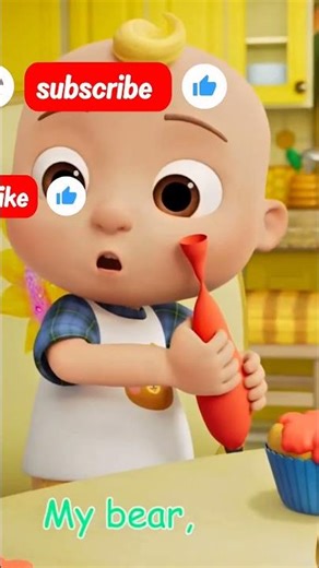 Cute Bear Song for Kids | Nursery Rhymes & Fun Learning