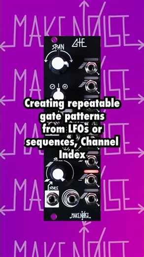 Make Noise GTE (Gestural Time Extractor)