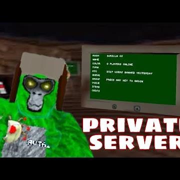 how to create a private server in gorilla tag