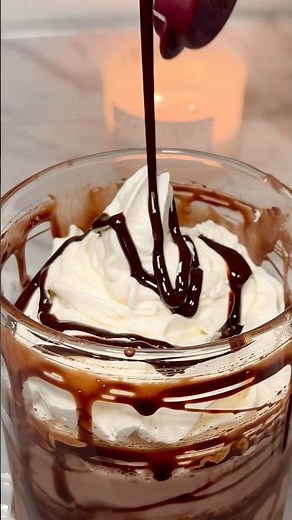 Loaded Chocolate Milkshake🤎🍫 #recipe #asmr #bigback #dessert #chocolate #milkshake #yummy