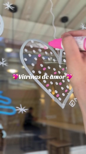 Vitrinas de Amor para Colorear en San Valentín