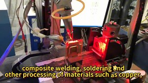 Demonstration of Han's Laser Blue Infrared Composite Welding...