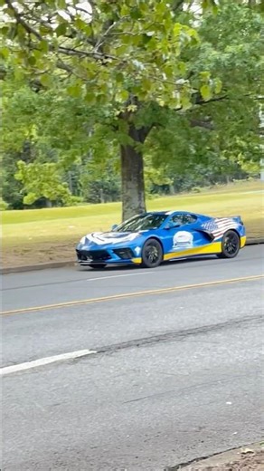 This modified Chevrolet Corvette C8 ZR1 looks really good 🤯😎👍🏼#shorts