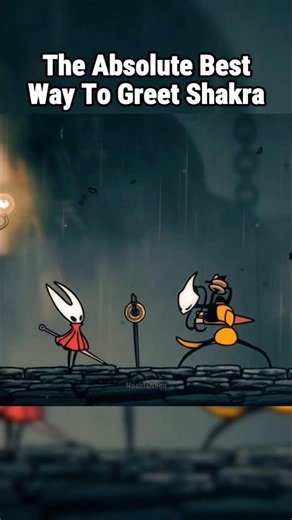 The Absolute Best Way To Greet Shakra In Hollow Knight Silksong