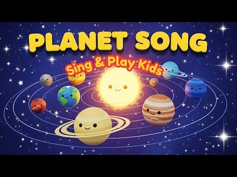 Planet Song for Kids 🌍 | Learn the Planets | Fun & Easy Space Song