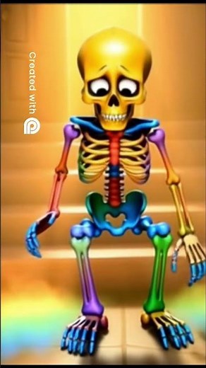 ¿Cuántos huesos tiene el cuerpo? 💀 | 206 huesos #Shorts