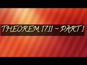 THEOREM 17.11 | EVERY SIMPLY ORDERED SET IS A HAUSDORFF SPACE IN A ORDERED TOPOLOGY