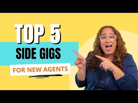 Top 5 Side Gigs for New Real Estate Agents | Earn Money in Your Sleep!