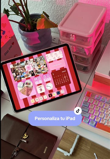 Empezamos con esta serie para convertirnos en iPad Girles con un básico de básicos: Personaliza la pantalla de tu iPad con widgetsmith 🌸❤️ #customizeyouripad